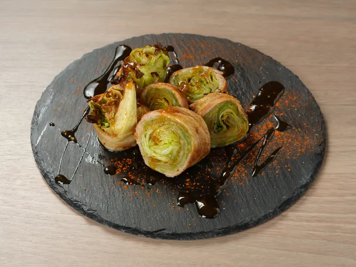 豚バラ野菜巻き～レタス～