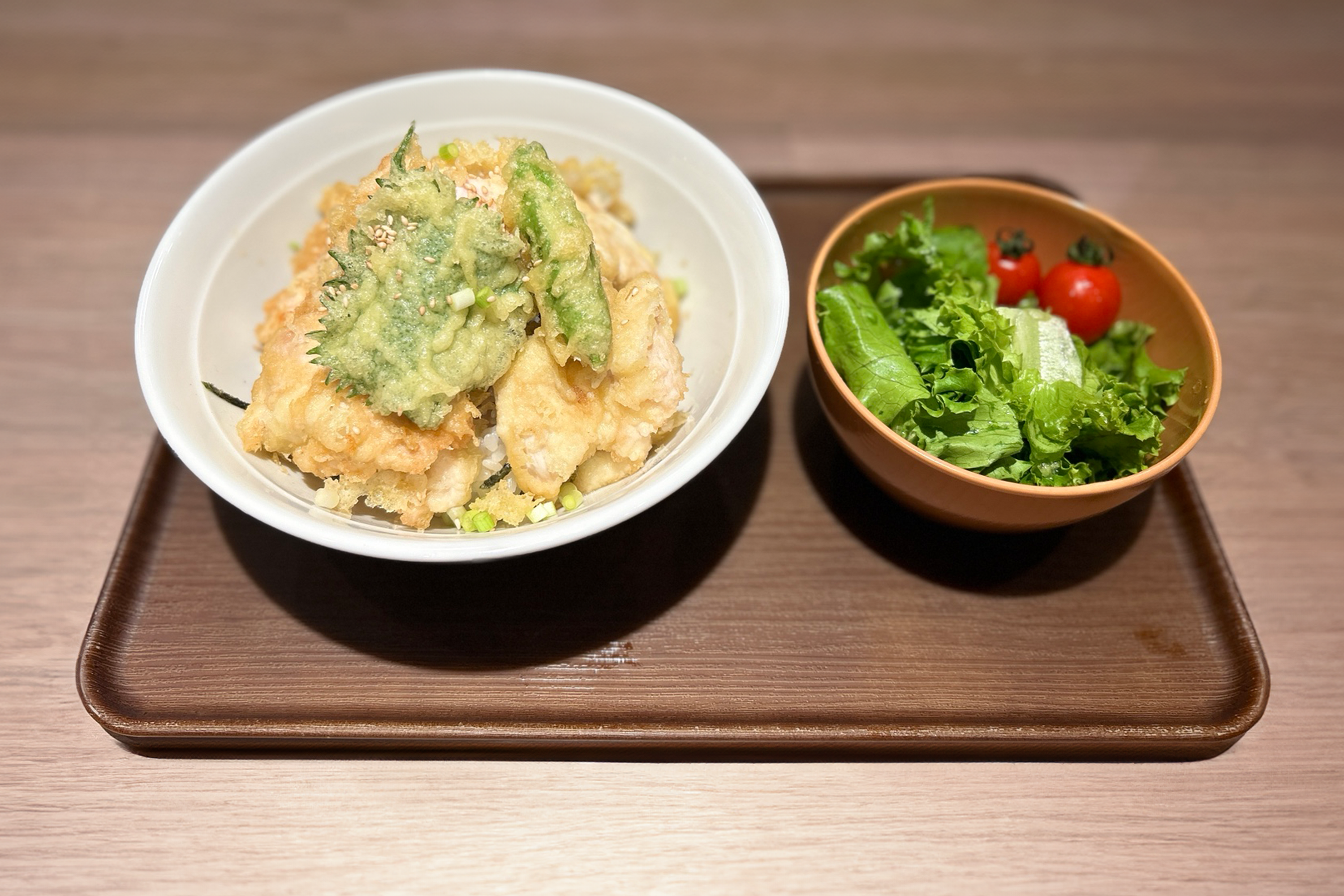 ヘルシー鶏天丼